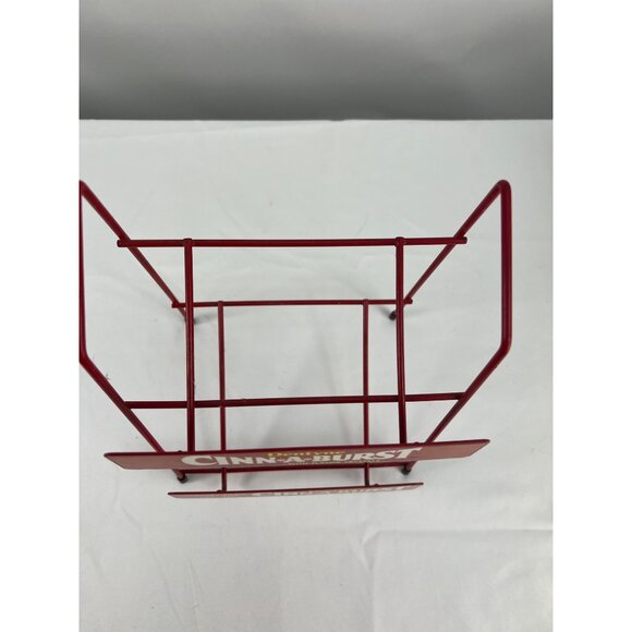 Vintage Dentyne CinnABurst Gum Wire Display Rack Red Metal 2-Tier Bonus Pak - Picture 7 of 8